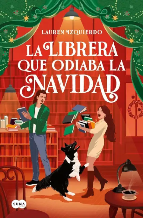 Portada de La librera que odiaba la Navidad